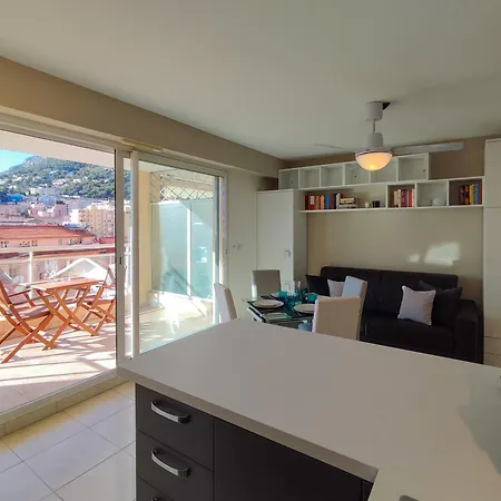 Appartamento Monaco 4 Pers Parcheggio Terrazza Vista Mare *